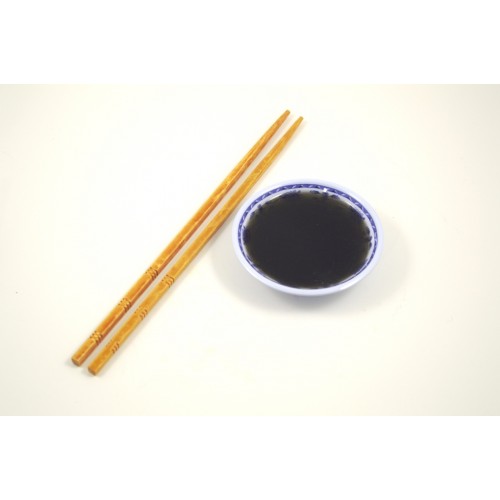 Soy Sauce with Chopsticks